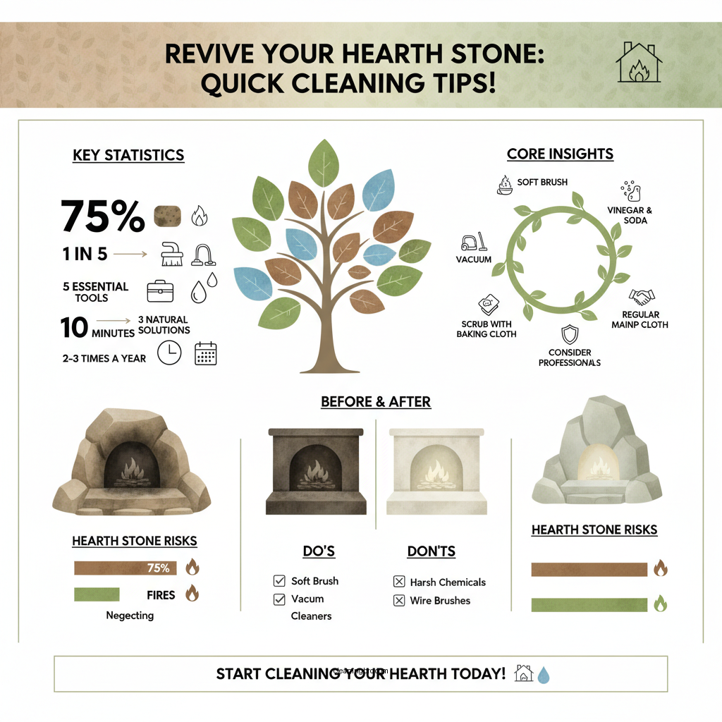 how to clean hearth stone - Data Infographic and Statistics