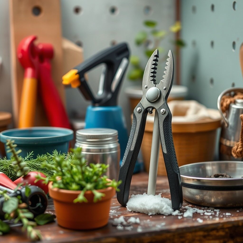 Gather Your Cleaning Supplies - how to clean hedge clippers