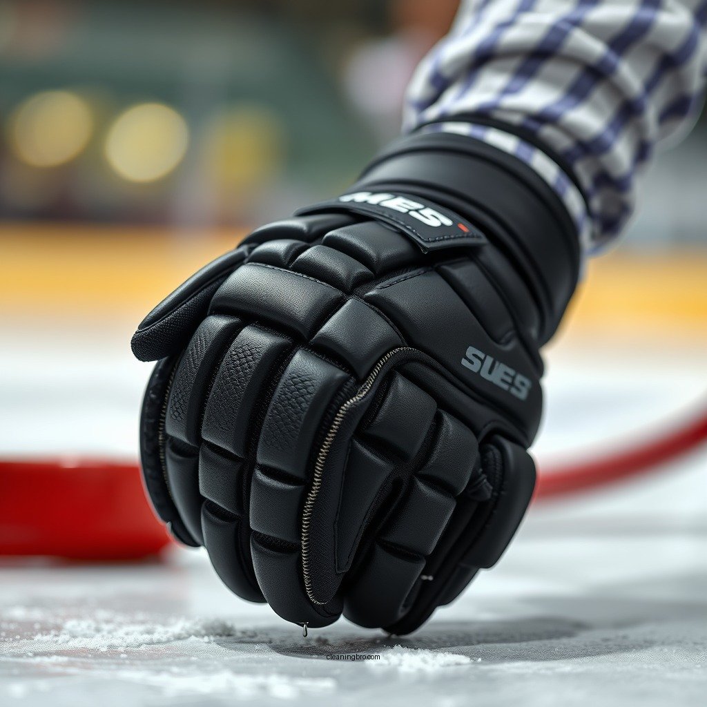 Understanding the Materials - how to clean hockey gloves