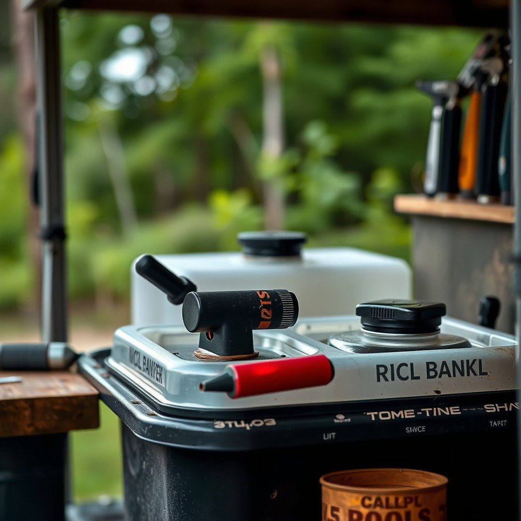Necessary Tools and Supplies - how to clean holding tank in camper