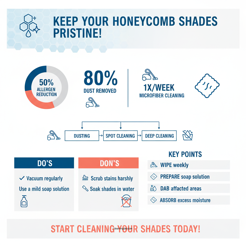 how to clean honeycomb cellular shades - Data Infographic and Statistics