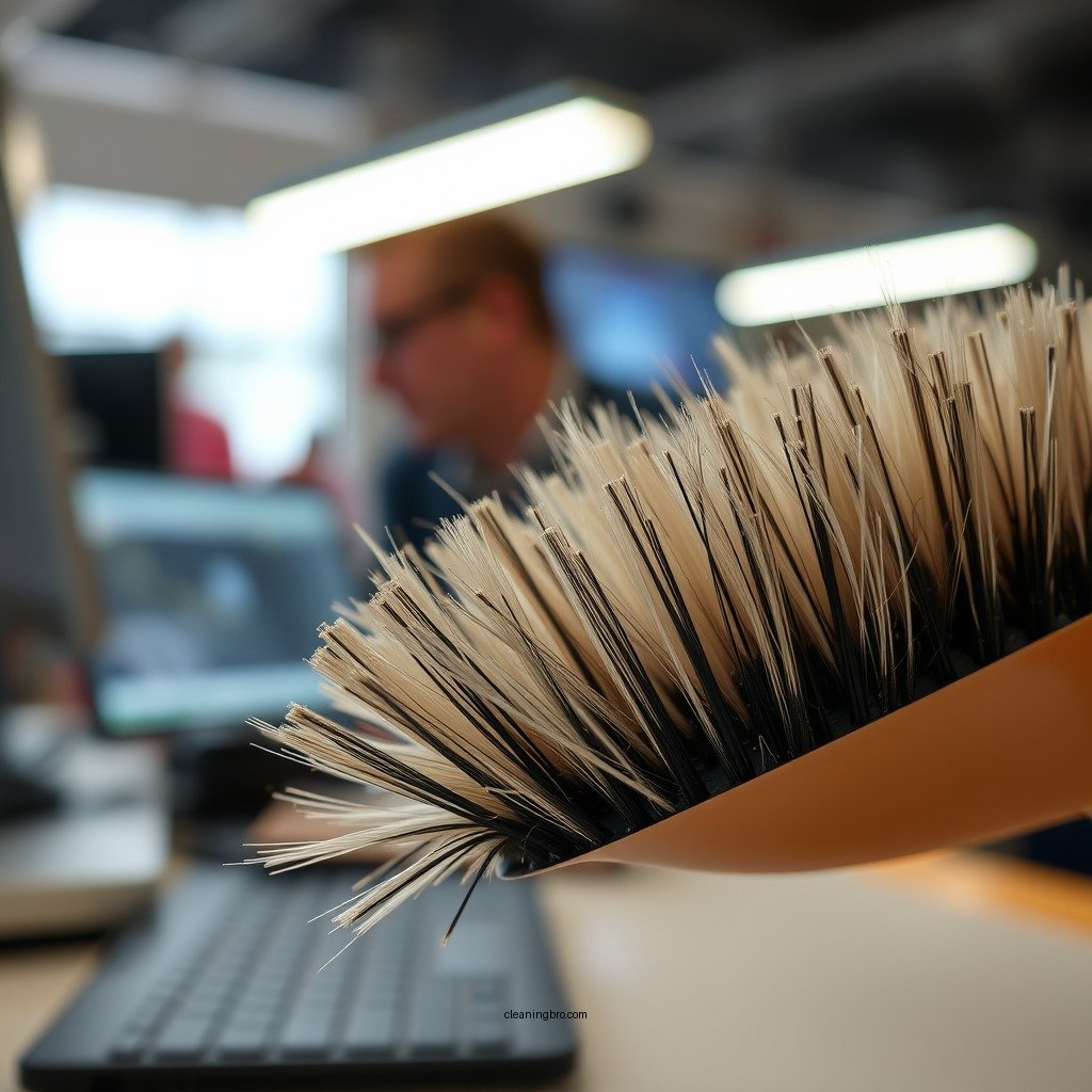 Removing Debris from the Bristles - how to clean horse hair brush