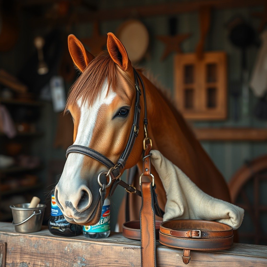 Gather Your Cleaning Supplies - how to clean horse tack