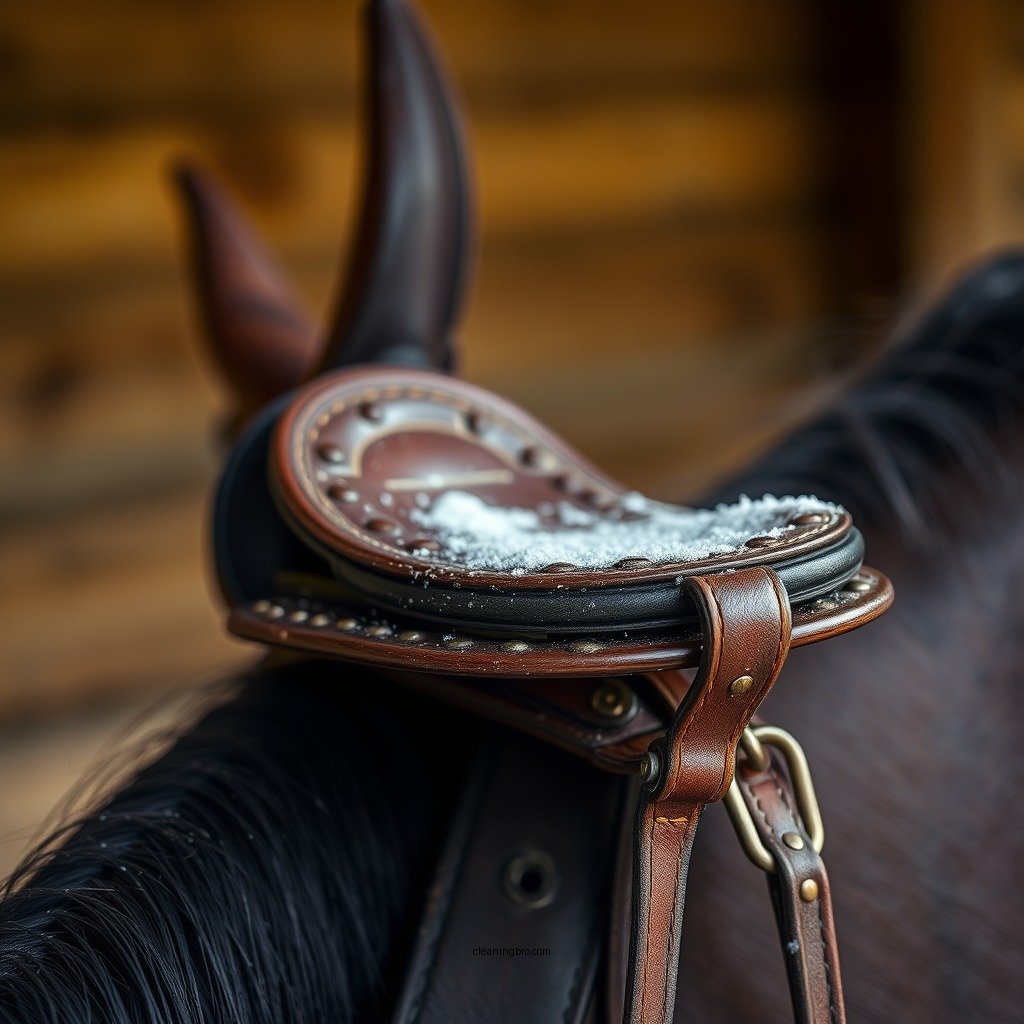 Remove Dirt and Debris - how to clean horse tack