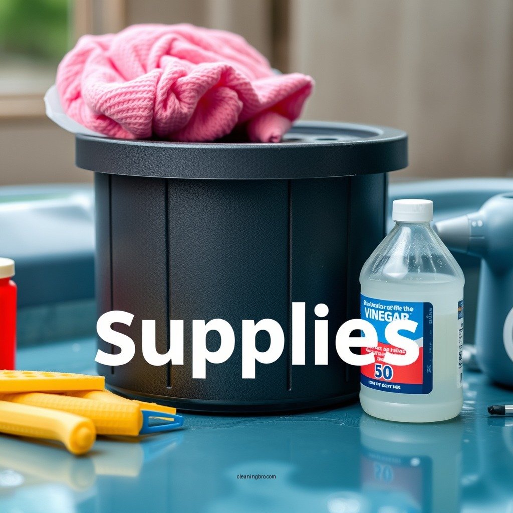 Gather Necessary Supplies - how to clean hot tub filters with vinegar