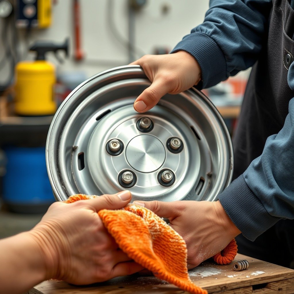 Essential Cleaning Tools - how to clean hubcaps