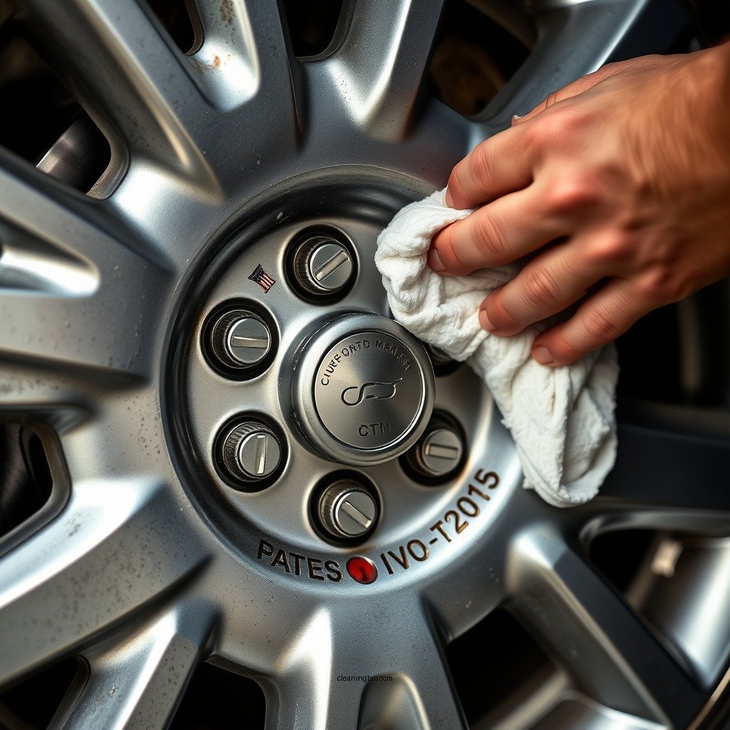 Step-by-Step Cleaning Process - how to clean hubcaps