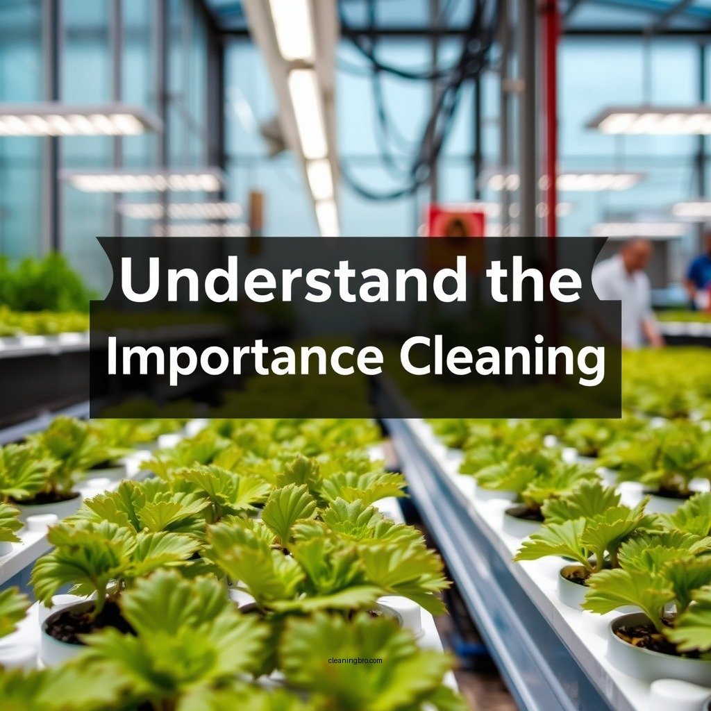 Understand the Importance of Cleaning - how to clean hydroponic system