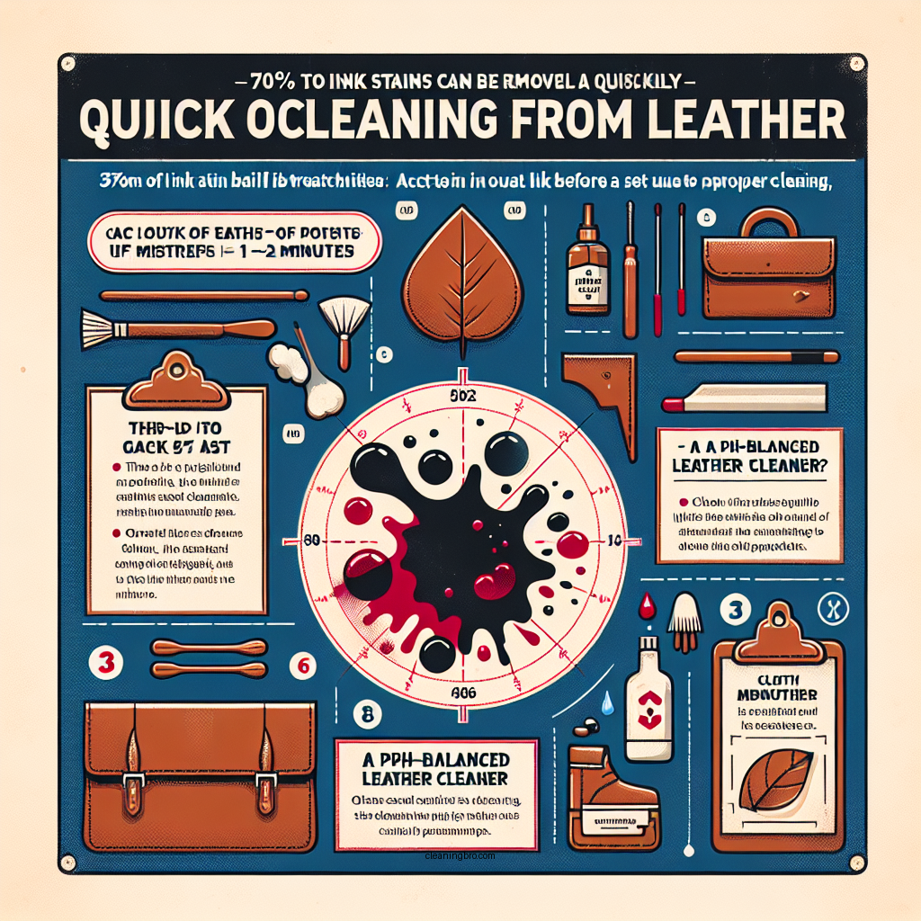 how to clean ink from leather - Data Infographic and Statistics