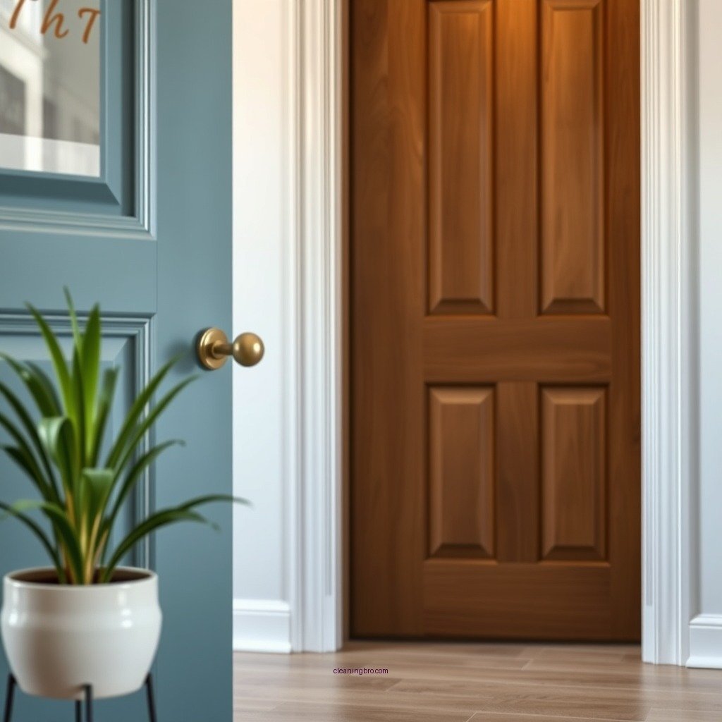 Cleaning Different Door Materials - how to clean interior doors