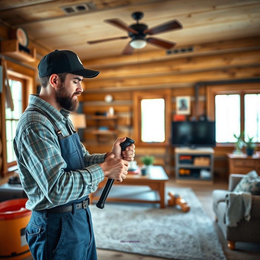 Tools and Supplies Needed - how to clean interior log cabin walls