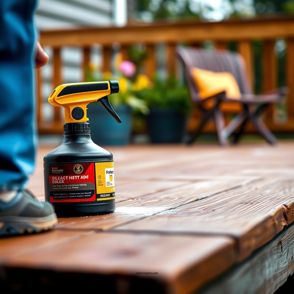 Preparing the Deck for Cleaning - how to clean ipe wood deck