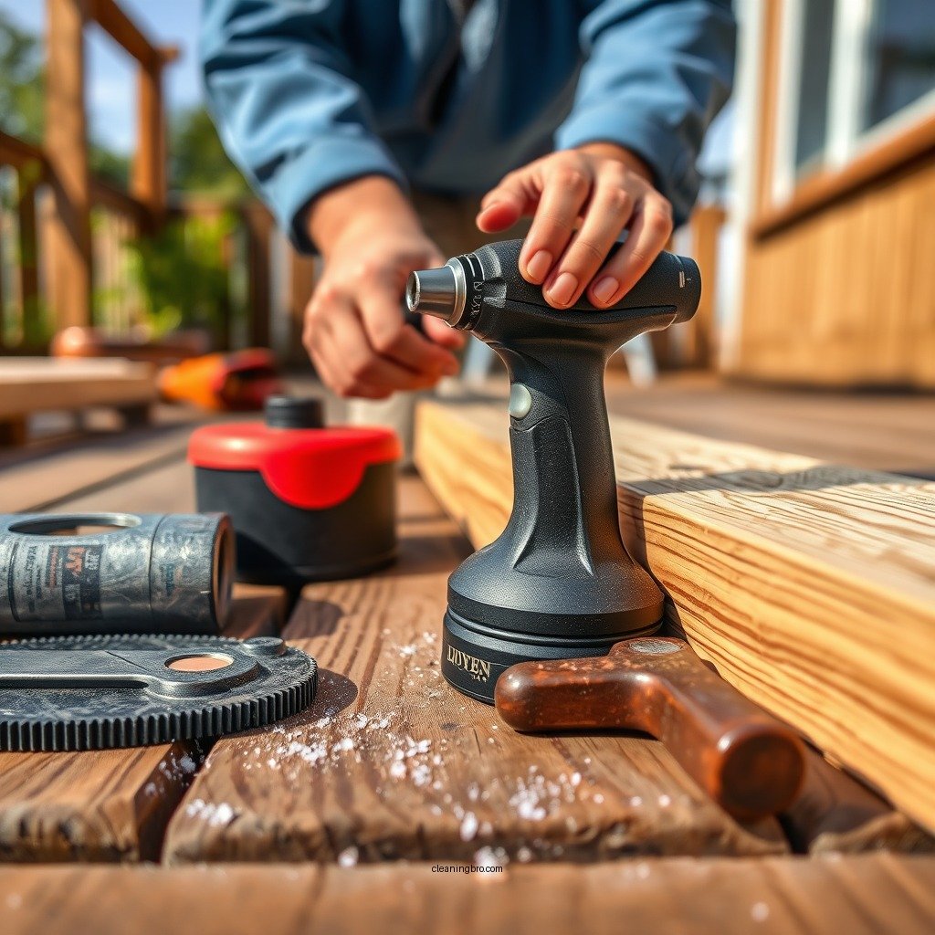 Tools and Materials Needed - how to clean ipe wood deck