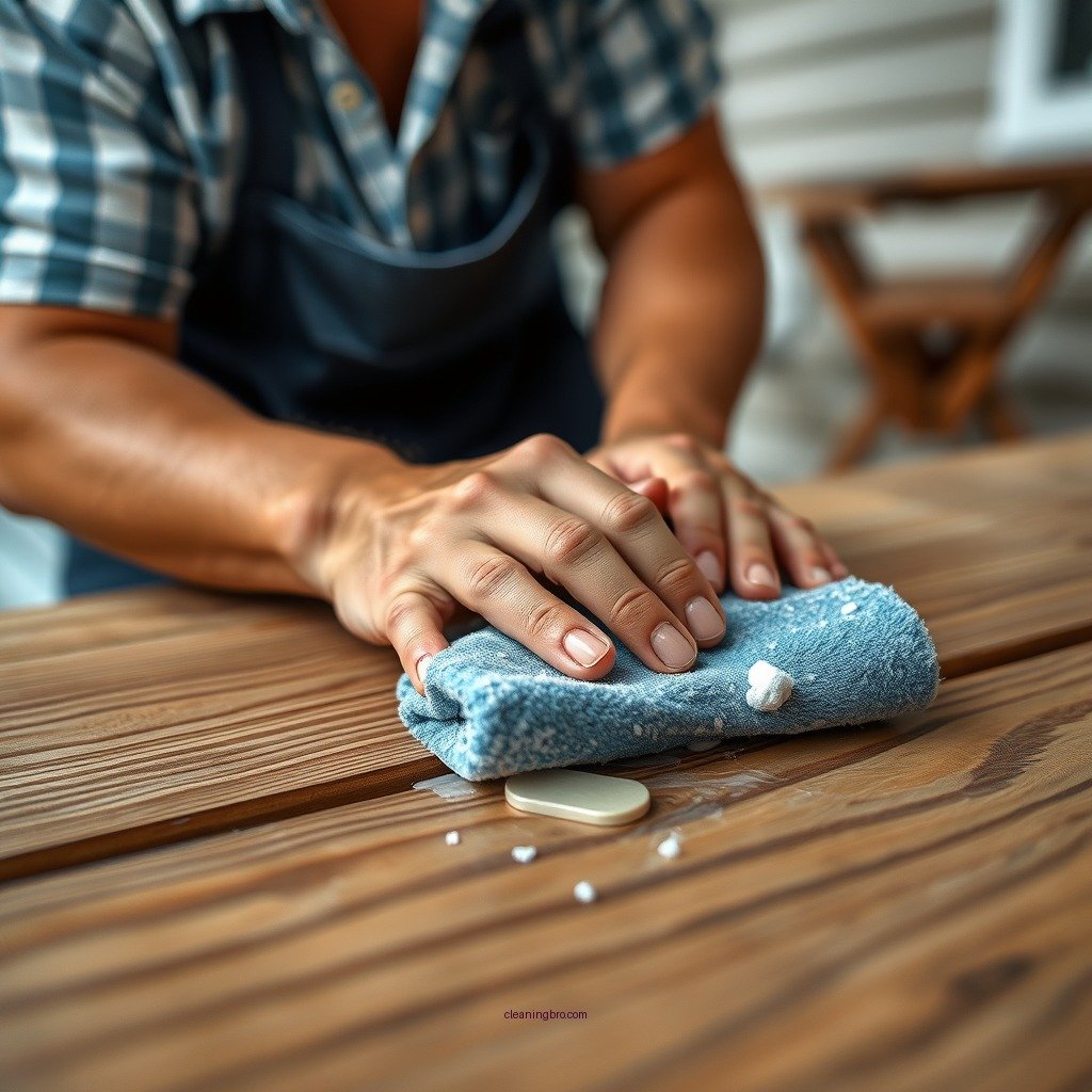 Step-by-Step Cleaning Process - how to clean ipe wood