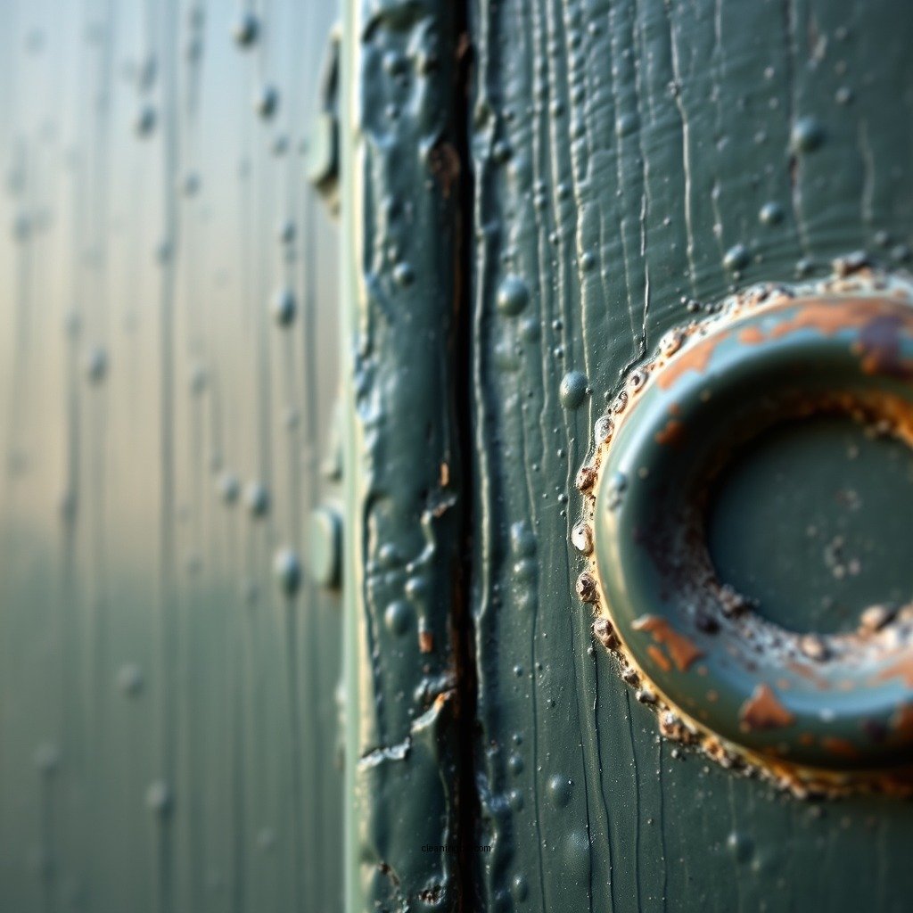 Clean the Door Surface - how to clean iron door