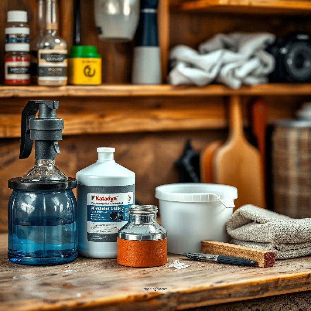 Gather Necessary Cleaning Supplies - how to clean katadyn befree water filter