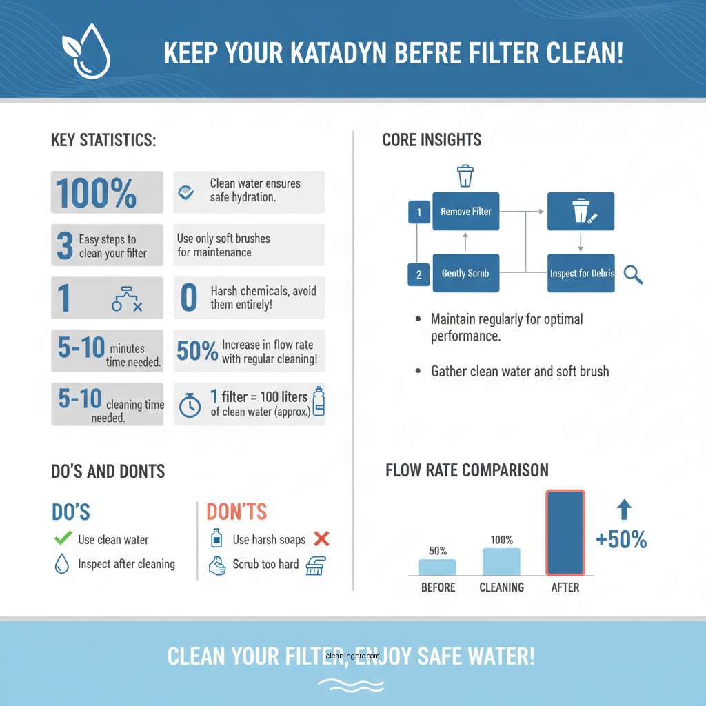 how to clean katadyn befree water filter - Data Infographic and Statistics