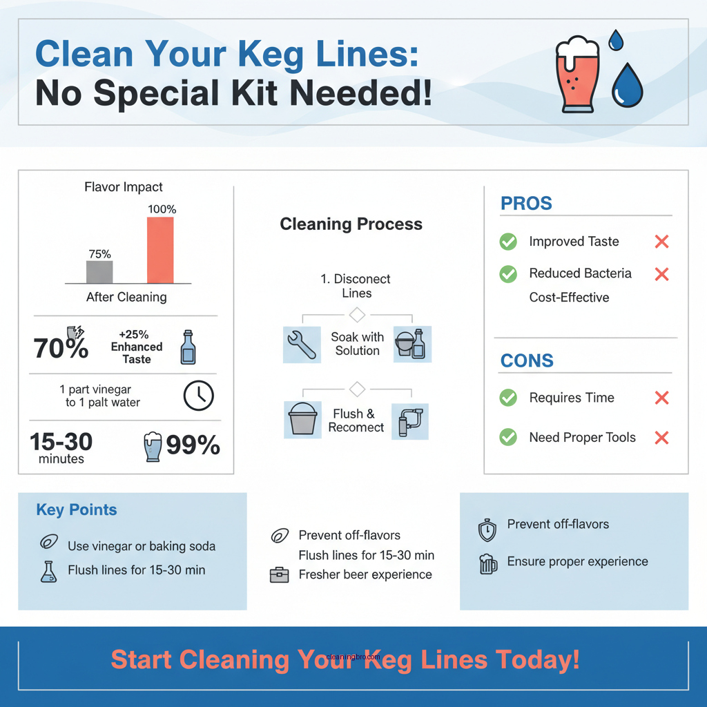 how to clean keg lines without kit - Data Infographic and Statistics