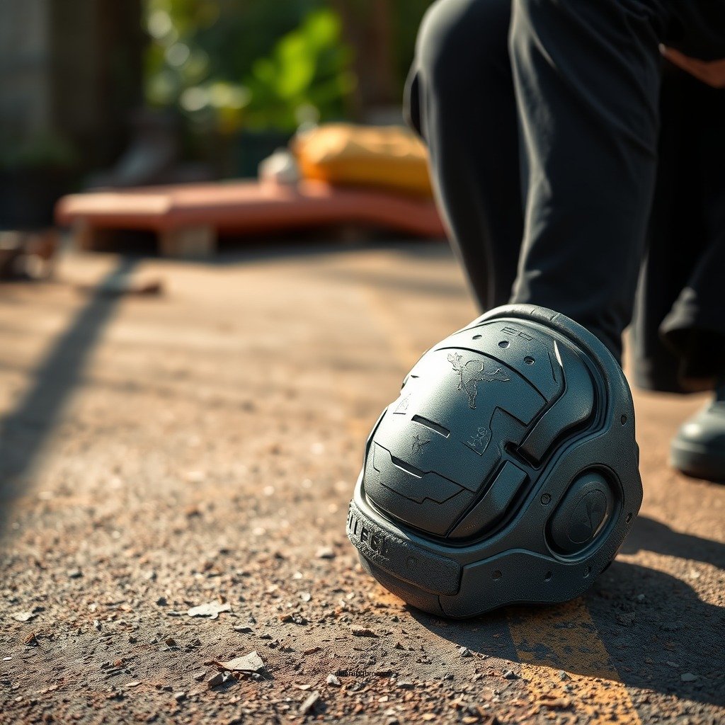 Preparing for Cleaning - how to clean knee pads