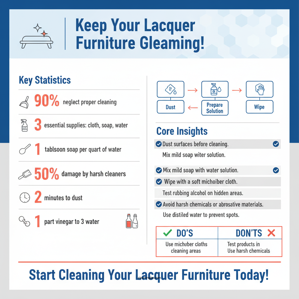 how to clean lacquer furniture - Data Infographic and Statistics