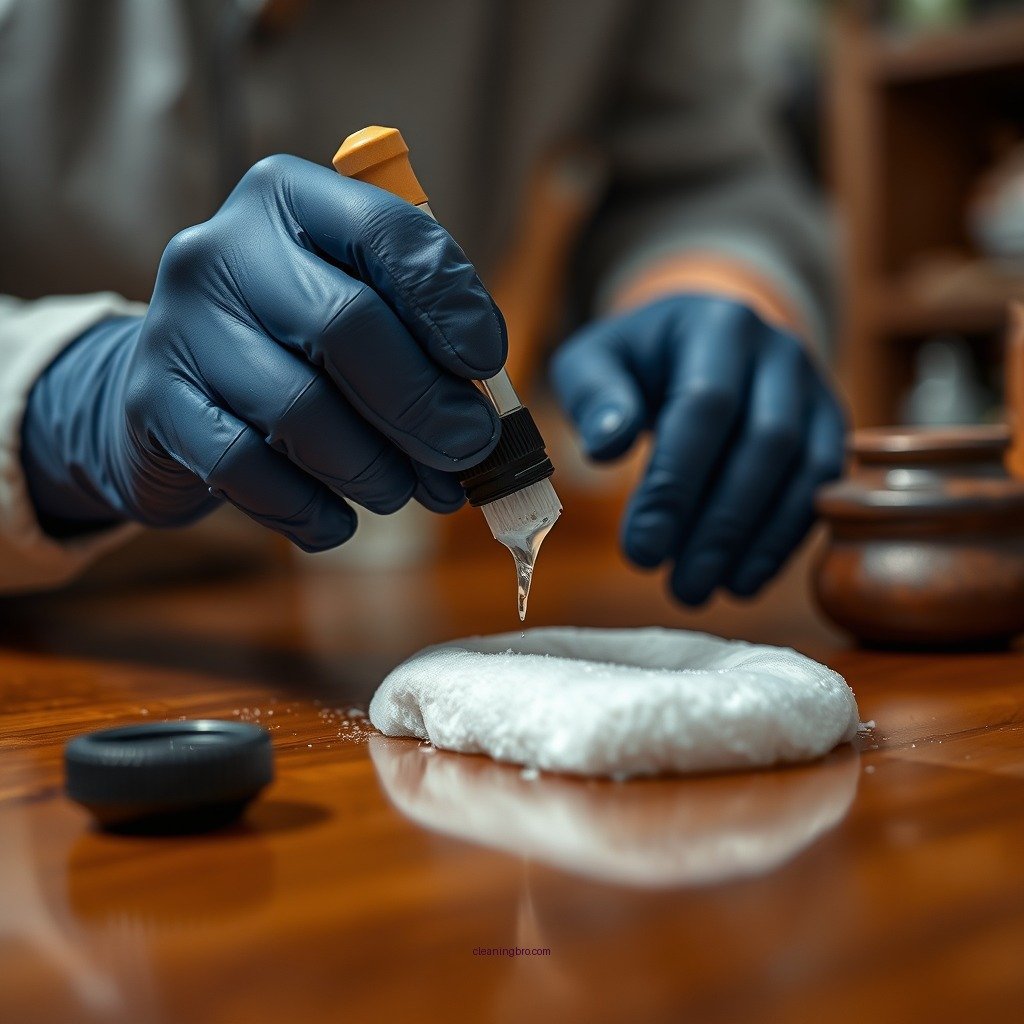 Step-by-Step Cleaning Process - how to clean lacquer