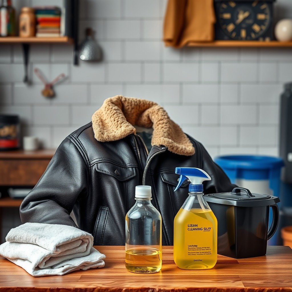 Gathering Your Cleaning Supplies - how to clean lambskin leather jacket