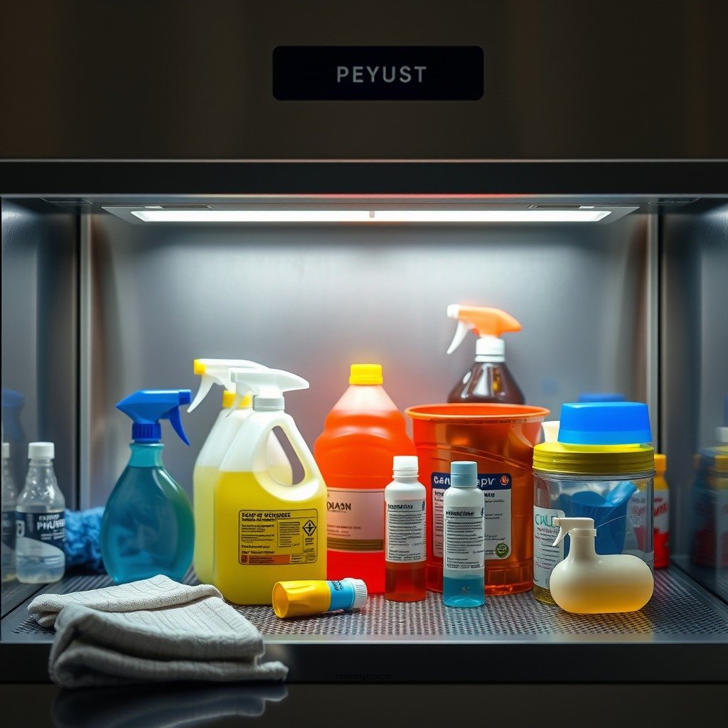 Gathering Necessary Cleaning Supplies - how to clean laminar flow hood