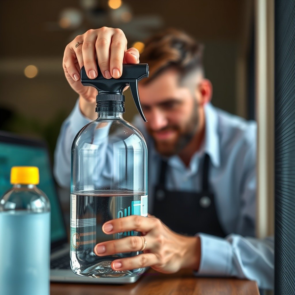 Prepare the Cleaning Solution - how to clean lanai screens