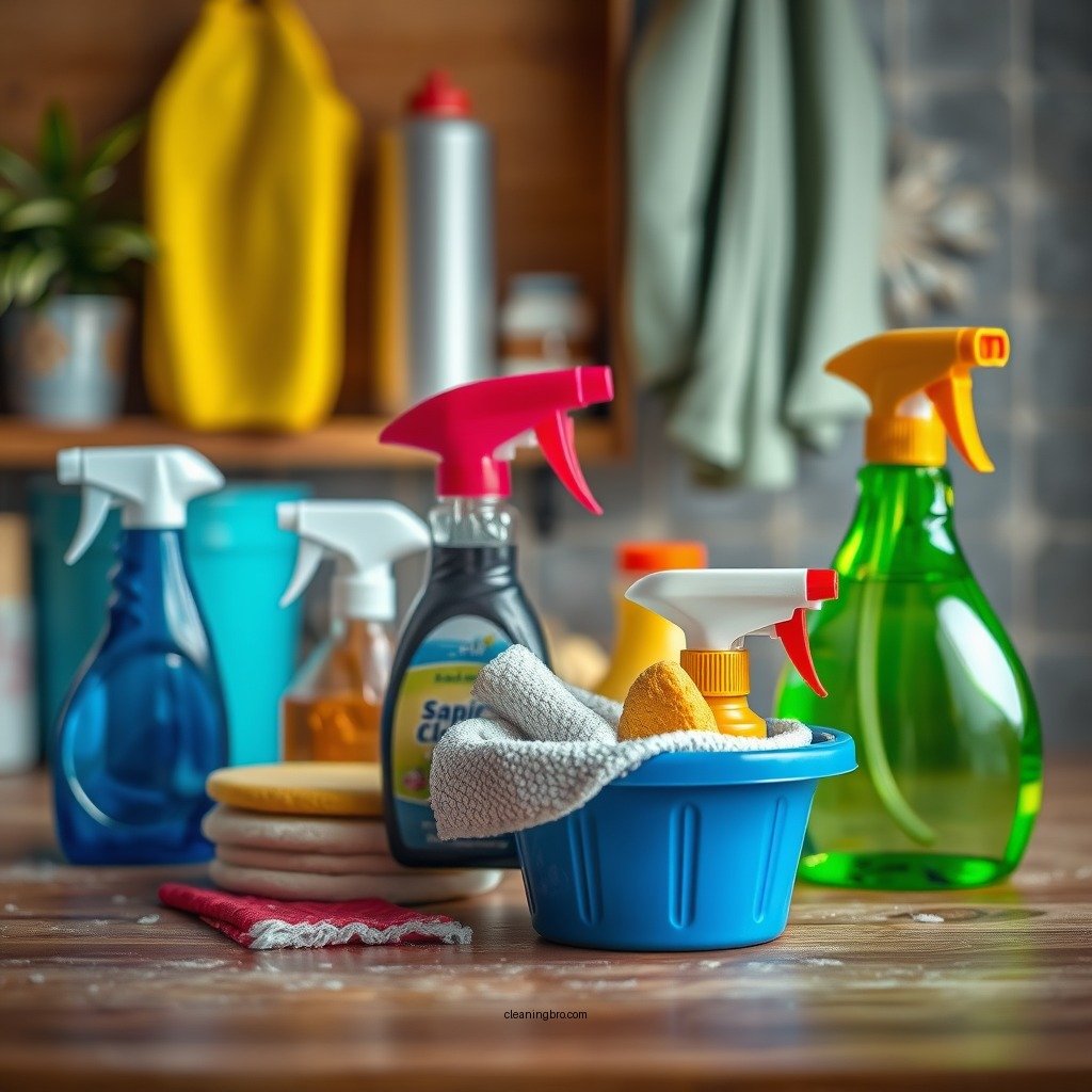 Essential Cleaning Supplies - how to clean latex