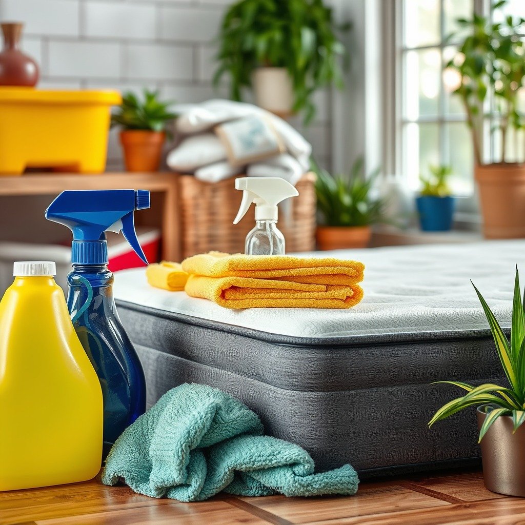 Gather Necessary Cleaning Supplies - how to clean latex mattress