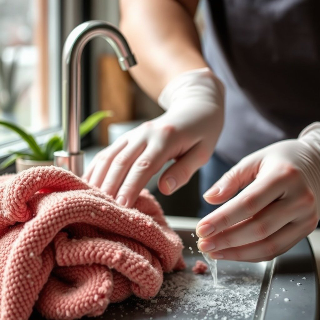 Step-by-Step Cleaning Process - how to clean latex