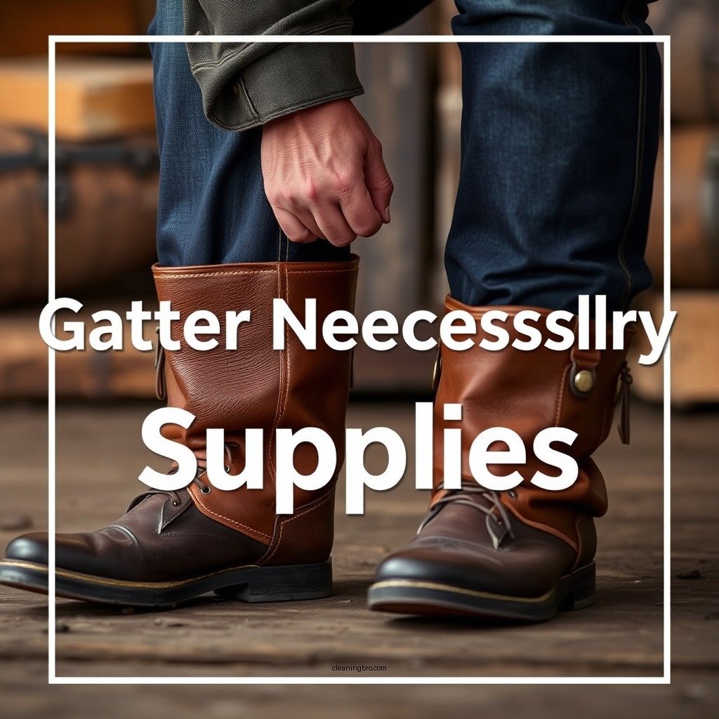 Gather Necessary Supplies - how to clean leather chaps