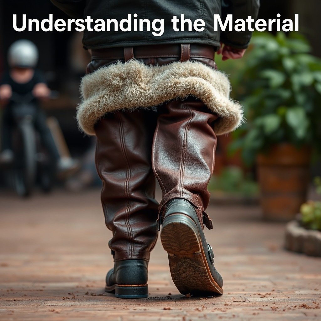 Understanding the Material - how to clean leather chaps