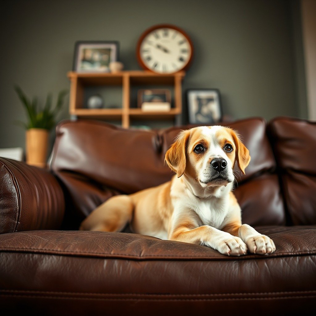 Understanding Leather and Urine Damage - how to clean leather couch dog pee