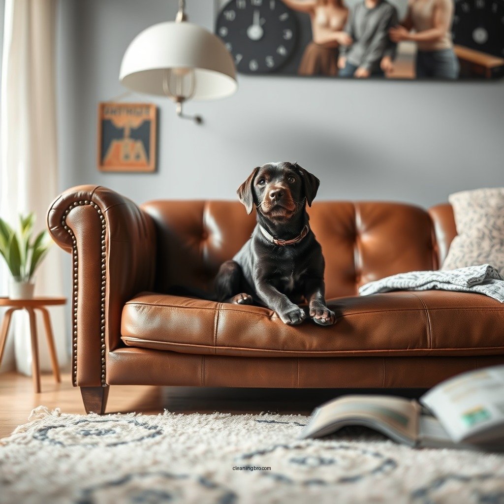 Blot the Affected Area - how to clean leather couch from pee