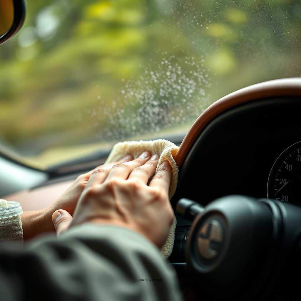 Preparing Your Dashboard for Cleaning - how to clean leather dashboard
