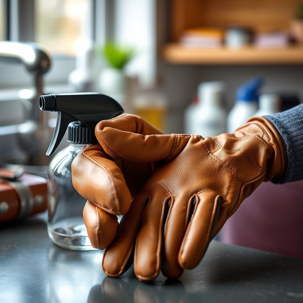 Gather Your Cleaning Supplies - how to clean leather golf gloves