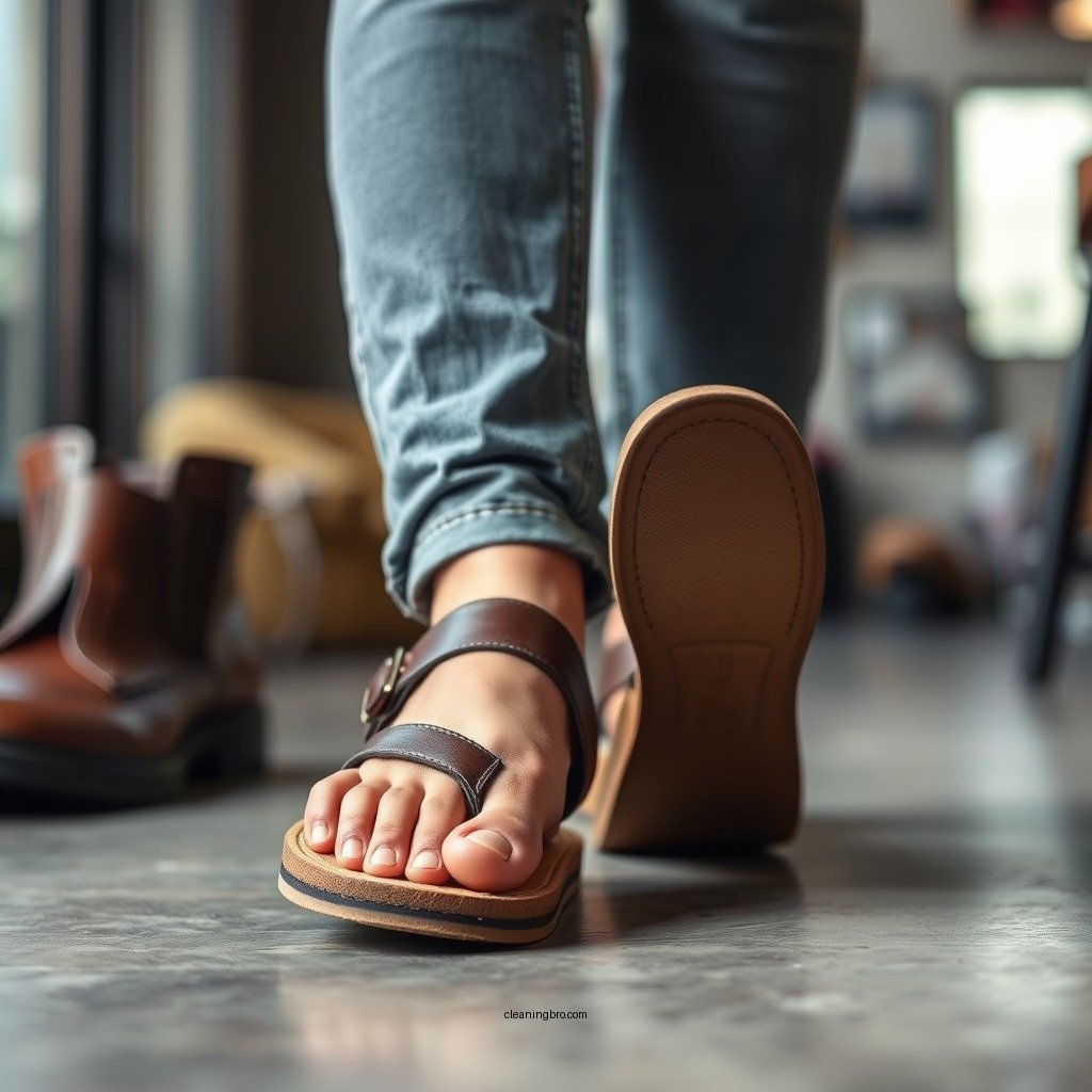 Understanding Leather Insoles - how to clean leather insoles of sandals