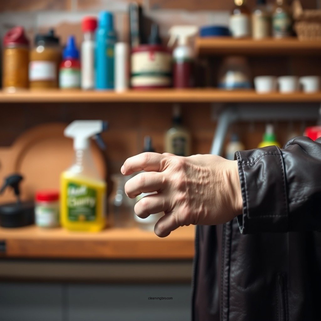 Essential Cleaning Supplies - how to clean leather jacket mold