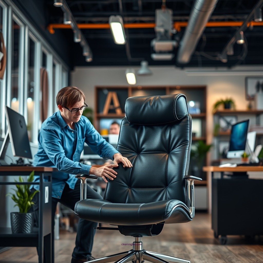 Essential Cleaning Supplies - how to clean leather office chair
