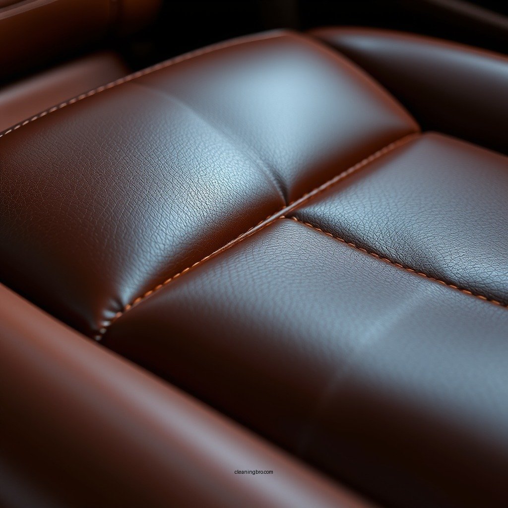 Cleaning the Leather Seats - how to clean leather seats with holes