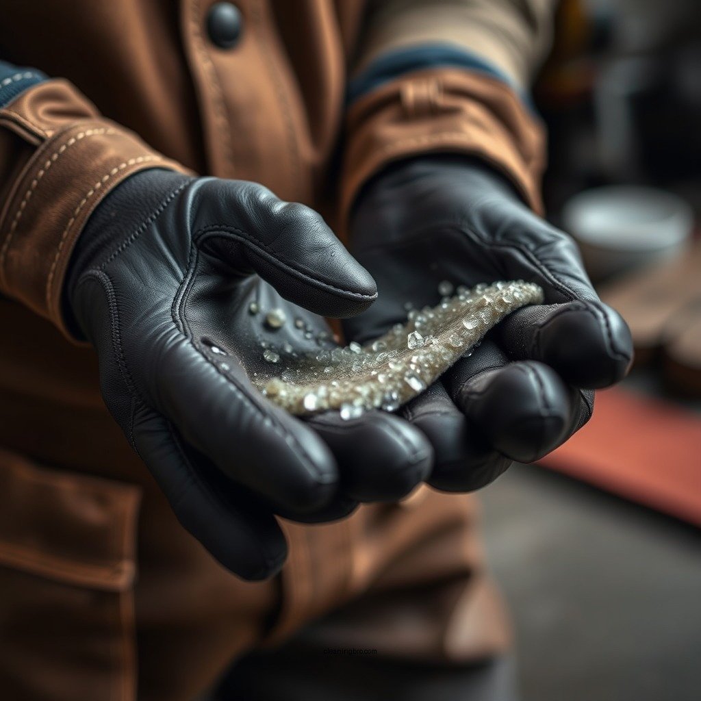 Preparing Your Gloves for Cleaning - how to clean leather work gloves