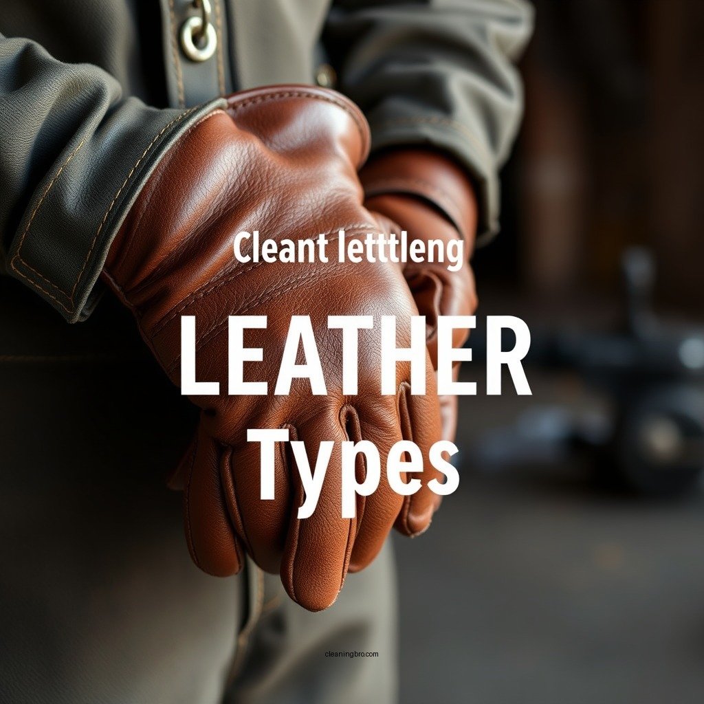 Understanding Leather Types - how to clean leather work gloves