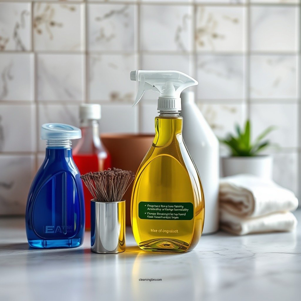 Essential Cleaning Supplies - how to clean leatherette