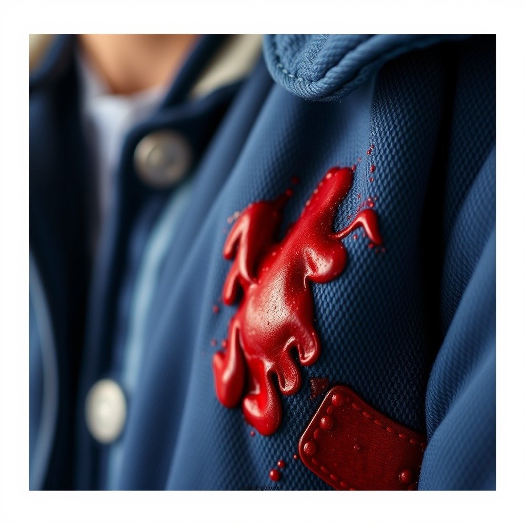 Spot Cleaning Stains - how to clean letterman jacket