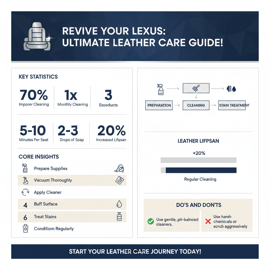 how to clean lexus leather seats - Data Infographic and Statistics