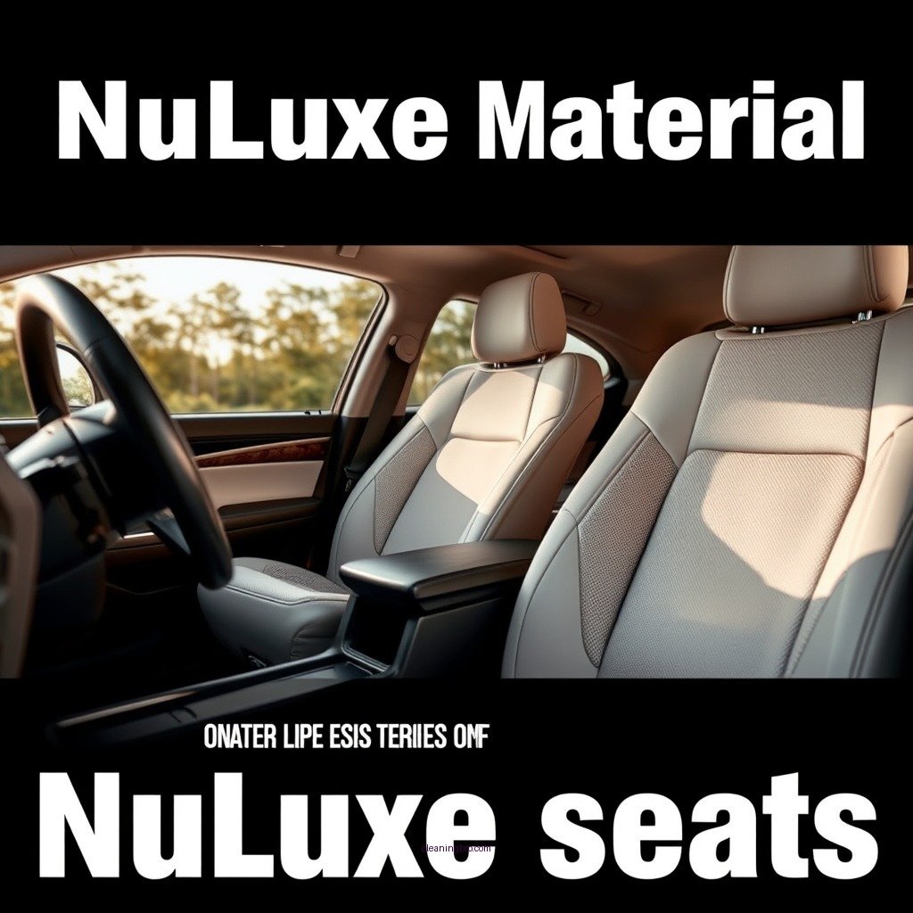 Understanding NuLuxe Material - how to clean lexus nuluxe seats