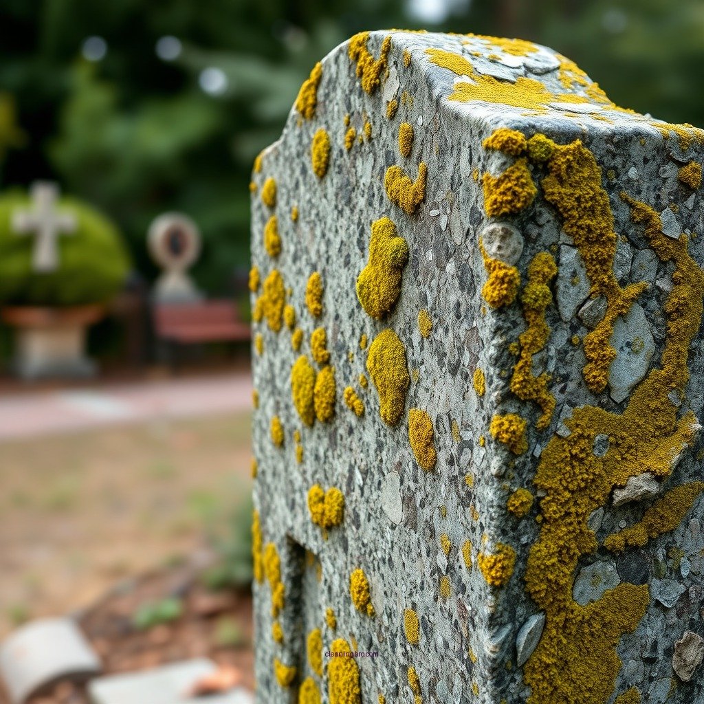 Understanding Lichen and Its Effects - how to clean lichen off granite tombstones