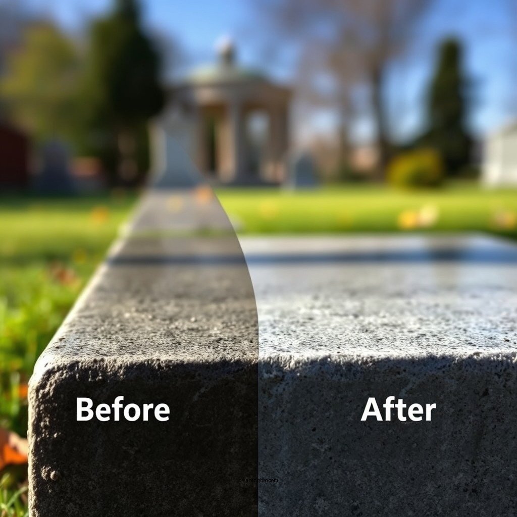 Safety Precautions Before Cleaning - how to clean lichen off gravestone