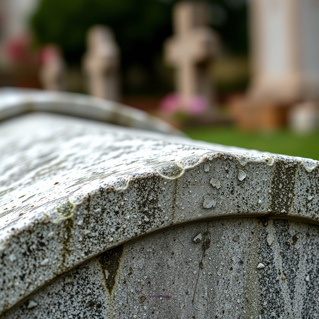 Pre-Cleaning Preparation - how to clean lichen off headstones